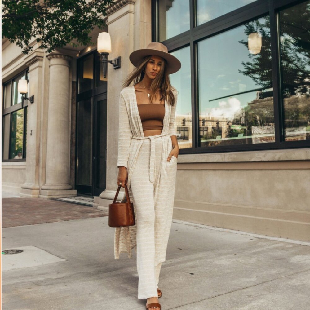 L*Space Nicks Duster and Carmen Pants